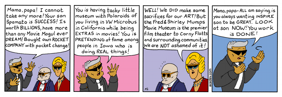 acedev comic, webcomic for Wednesday 25 Oct 2017
